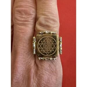 Ark 18k Yellow Gold Diamond Manifestation Ring Foundrae $8k